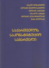 საქართველოს საკონსტიტუციო სამართალი (2020)