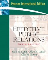 Effective Public Relations (Ninth Edition)