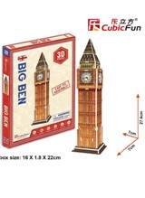 Cubicfun- 3D ფაზლი - ბიგ ბენი / Big Ben (13 ნაწილიანი)