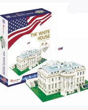 Cubicfun- 3D ფაზლი თეთრი სახლი / The White House (64 ნაწილიანი)