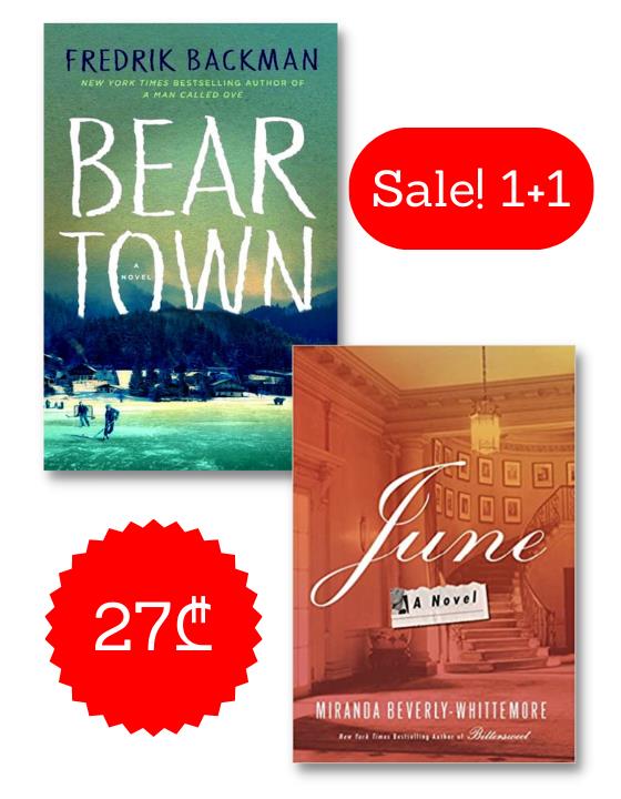 1+1 აქცია - Beartown + June